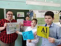 Таблица элементов на английском языке