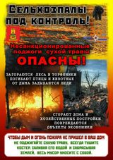 Памятка "Пожароопасный период"