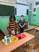 Урок естествознания в младших классах