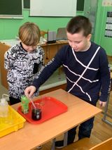Урок естествознания в младших классах